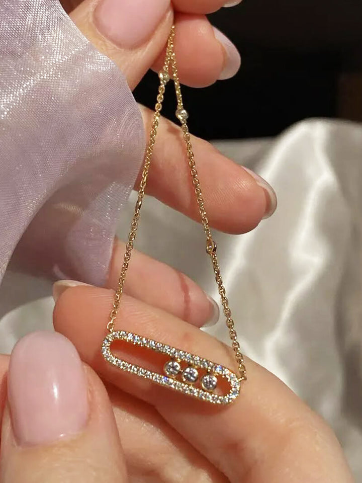Aoife - Diamond Pendant Necklace