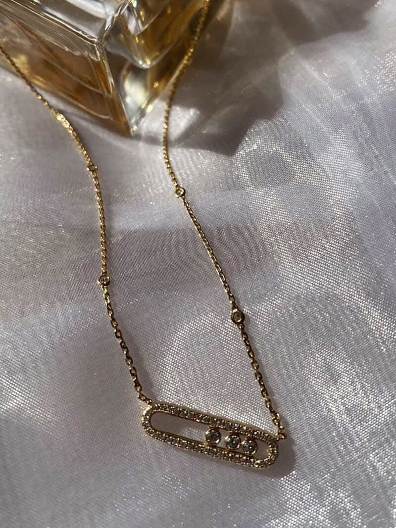 Aoife - Diamond Pendant Necklace