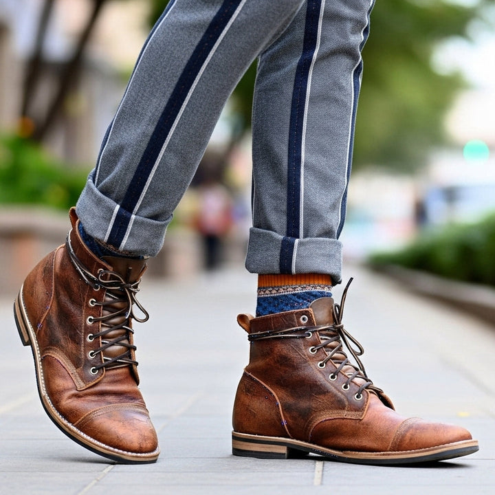 Fergal - Timeless Brown Ankle Boots