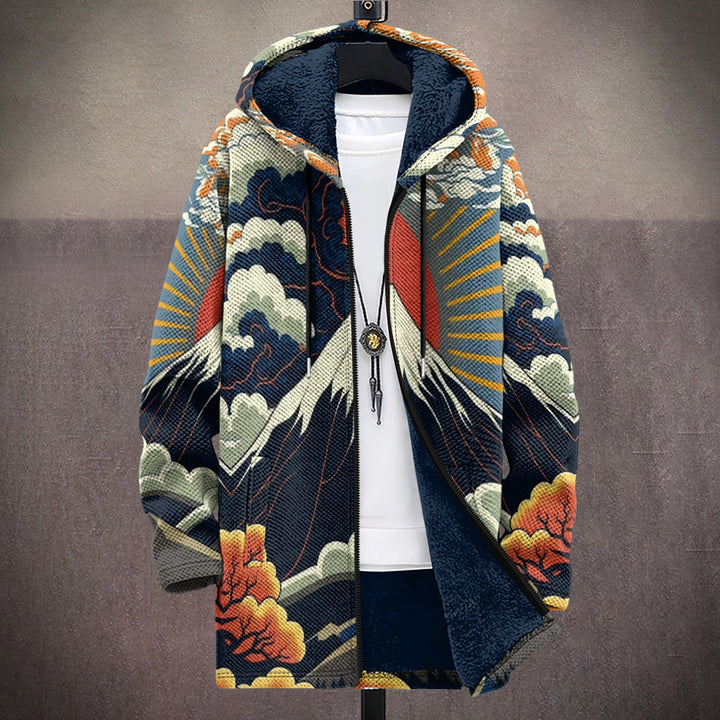 Ezra | Artistic Hooded Cardigan
