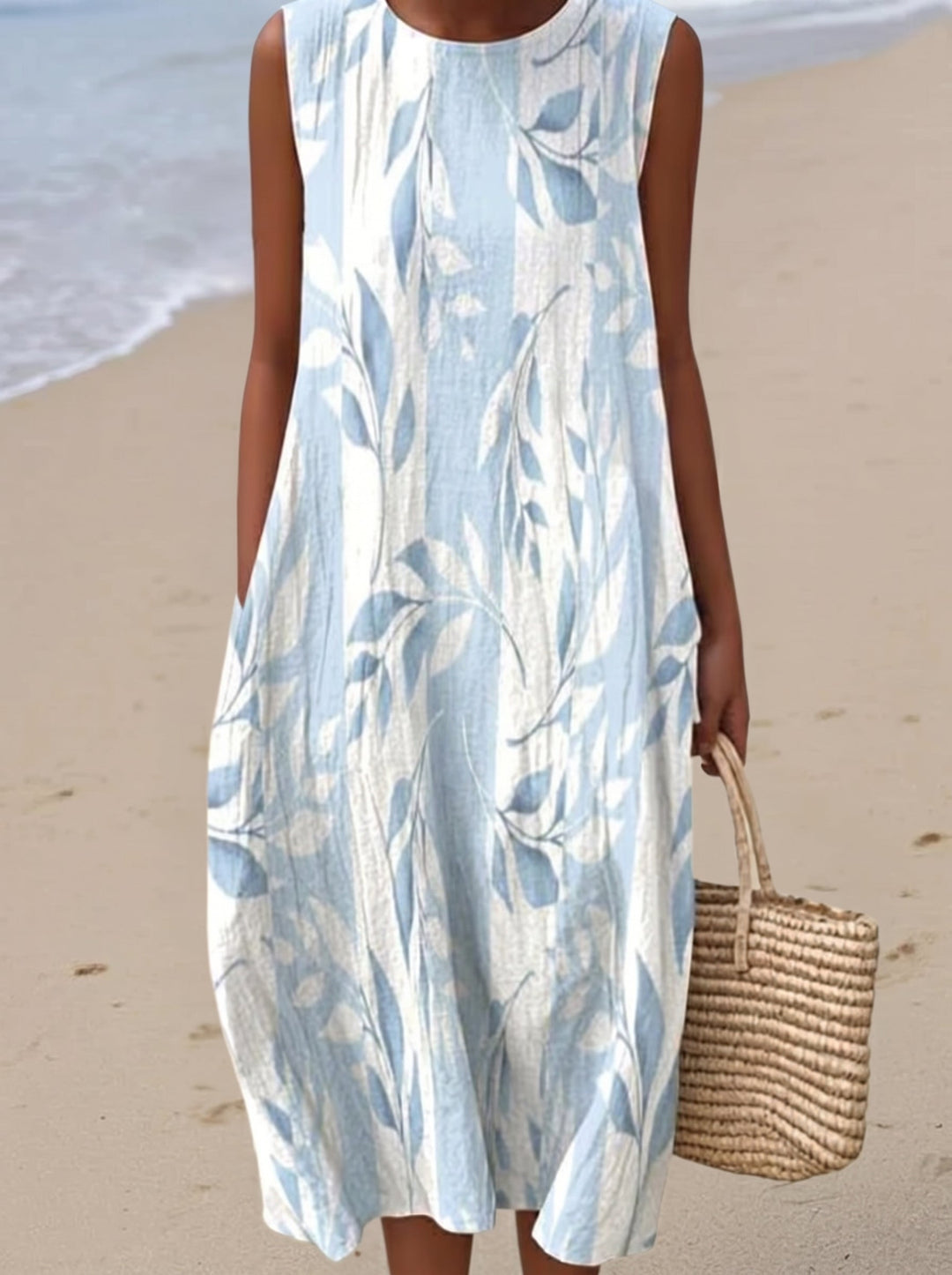 Blinne - Leafy Midi Dress