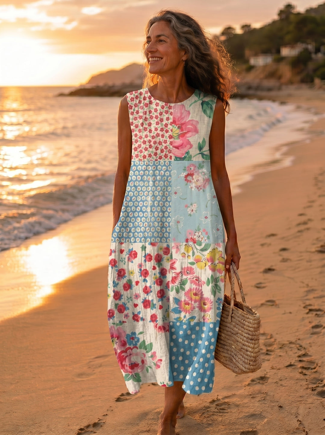 Oonagh - Boho Midi Dress