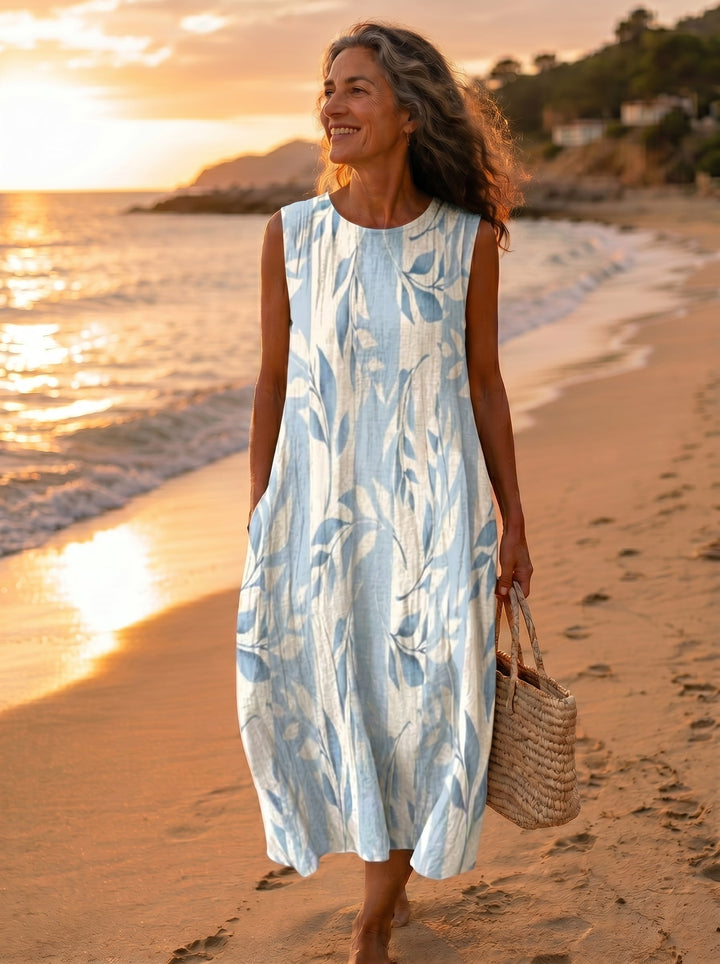 Blinne - Leafy Midi Dress