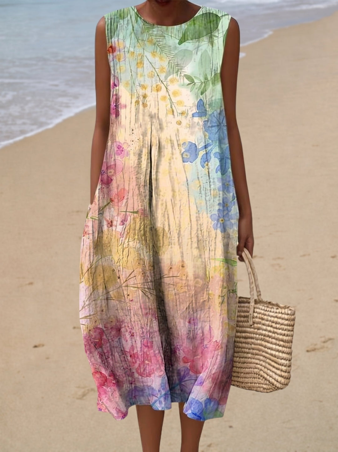Meadhbh - Bohemian Midi Dress