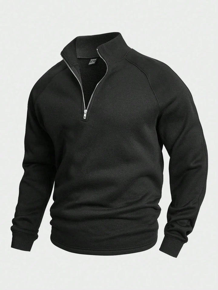 Cian - Chic Half-Zip Sweater