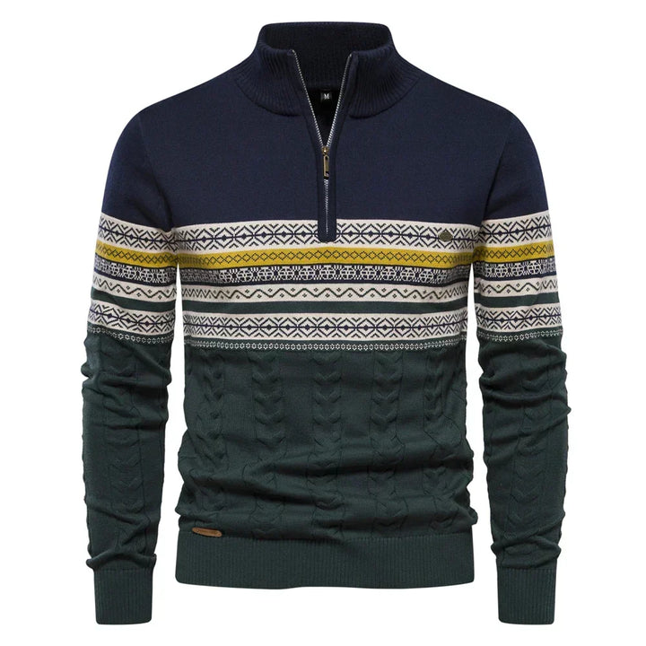 Tadhg - Elegant High Neck Sweater