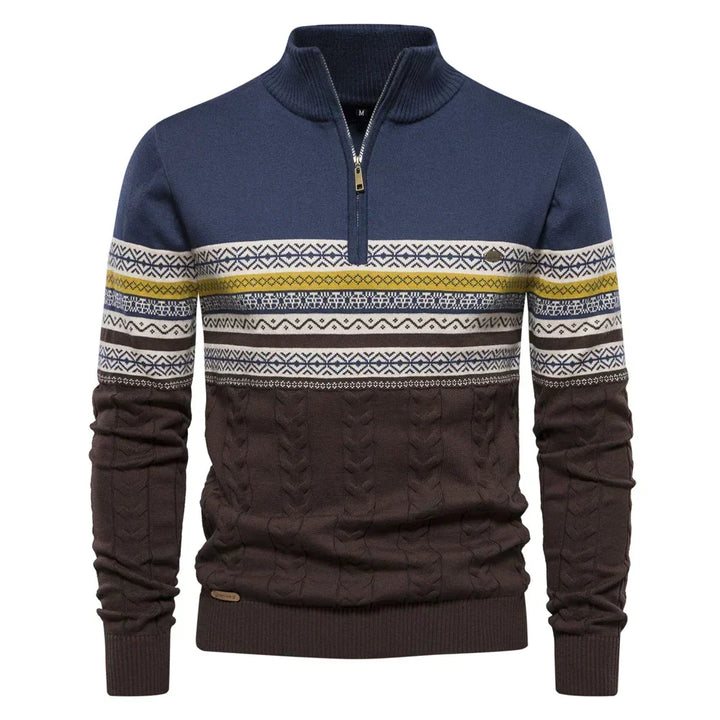 Tadhg - Elegant High Neck Sweater