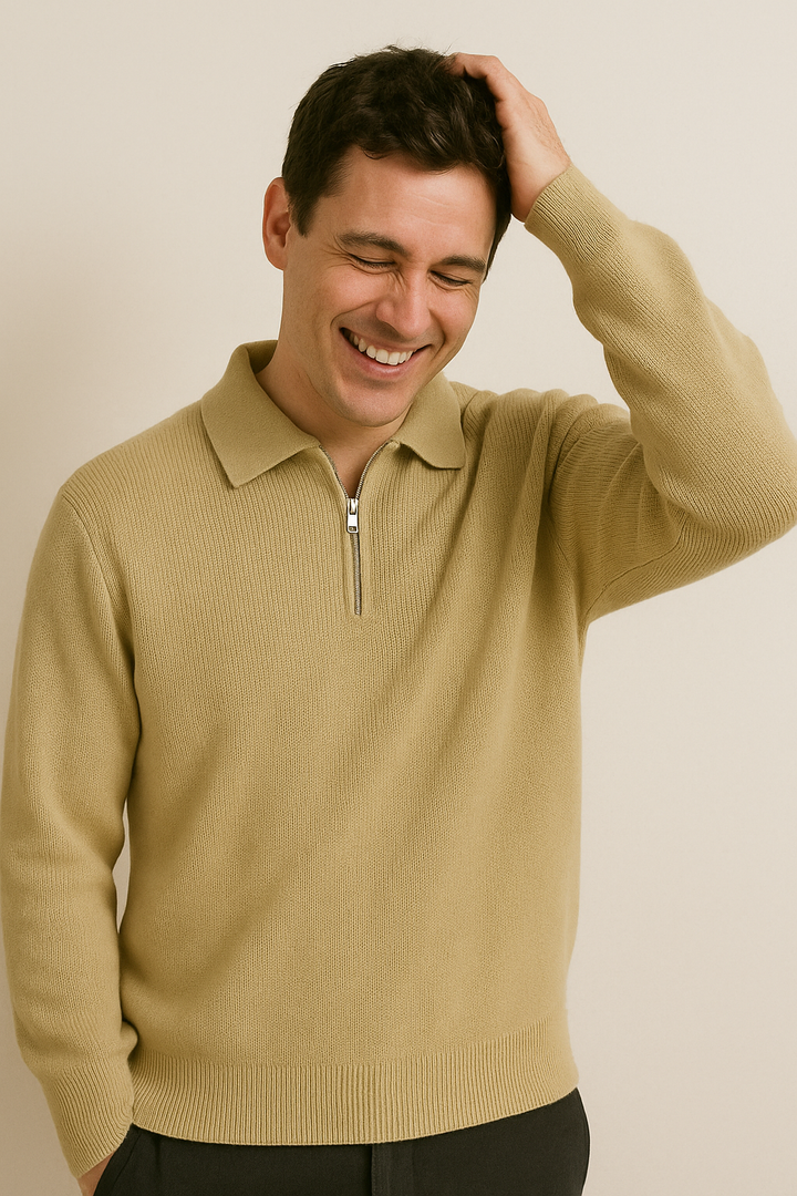 Ronan - Polo with Zip Collar