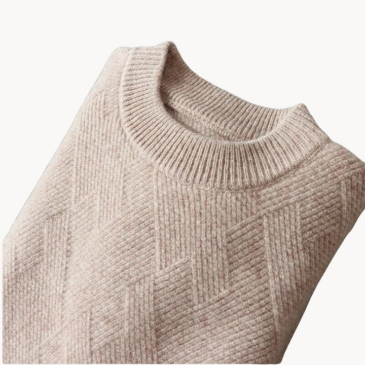 Darragh - Elegant Jacquard Sweater