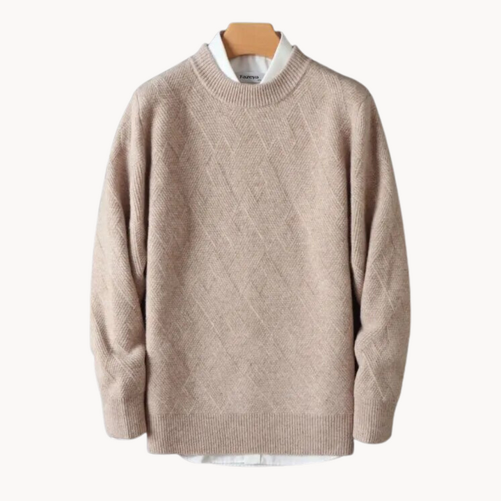 Darragh - Elegant Jacquard Sweater