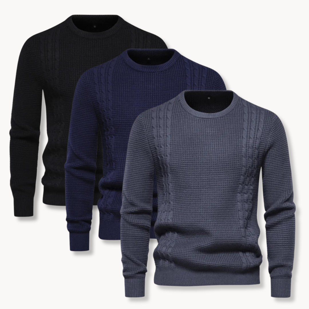 Ronan - Colorful Patchwork Pullover