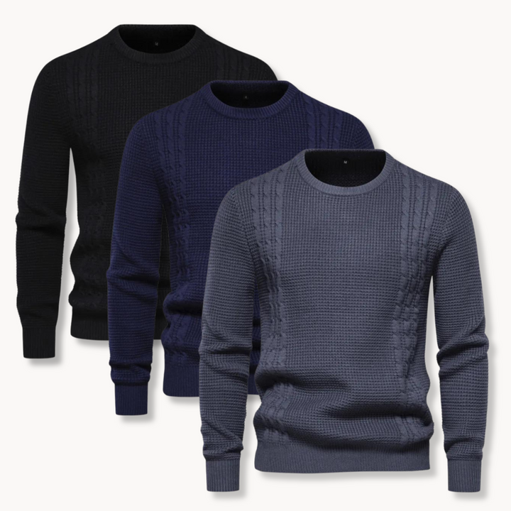 Ronan - Colorful Patchwork Pullover