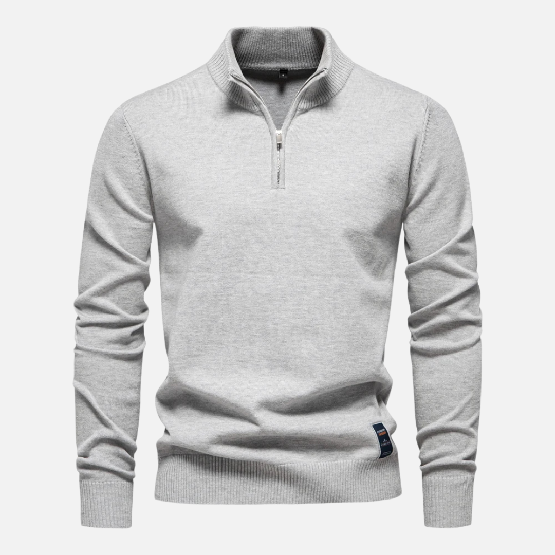Cian - Lightweight Zip-Up Sweater