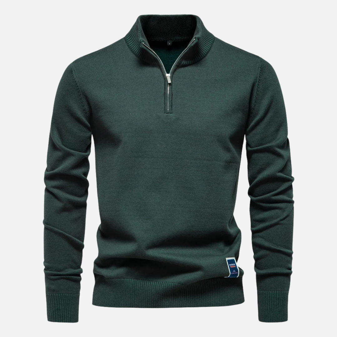 Cian - Lightweight Zip-Up Sweater