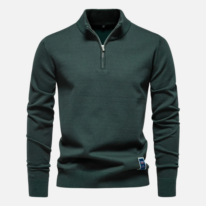 Cian - Lightweight Zip-Up Sweater