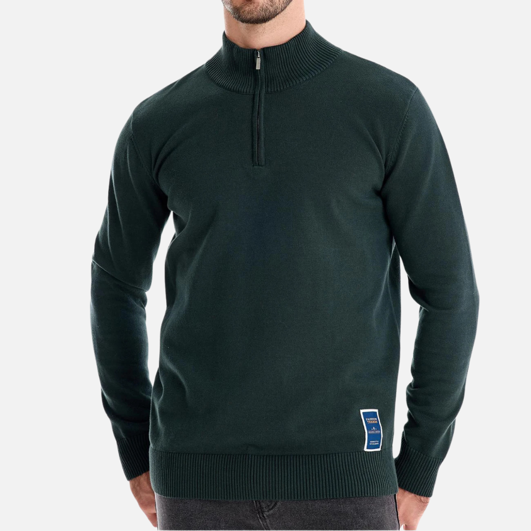 Cian - Lightweight Zip-Up Sweater