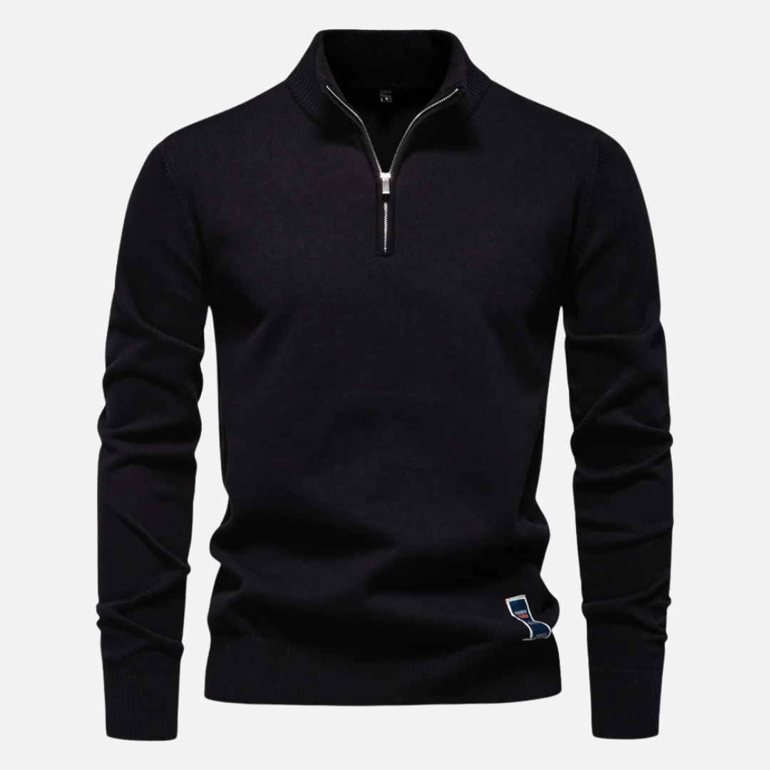 Cian - Lightweight Zip-Up Sweater