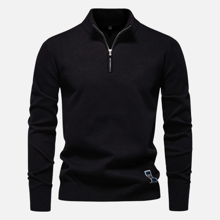 Cian - Lightweight Zip-Up Sweater