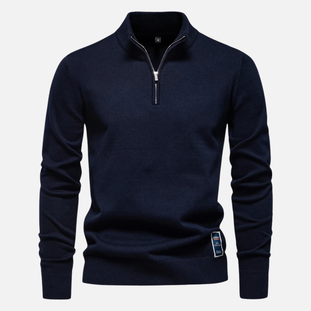 Cian - Lightweight Zip-Up Sweater