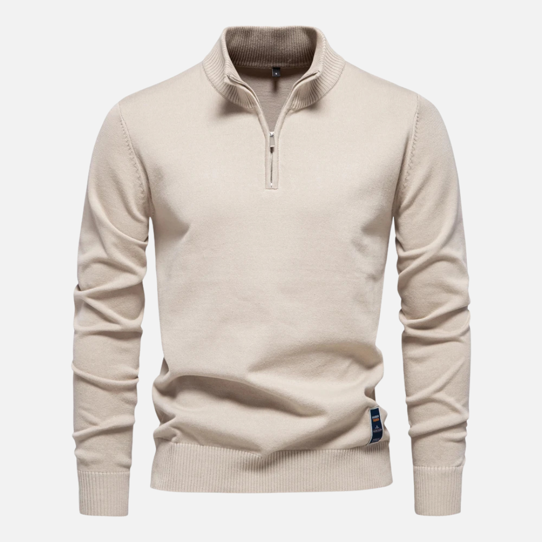 Cian - Lightweight Zip-Up Sweater