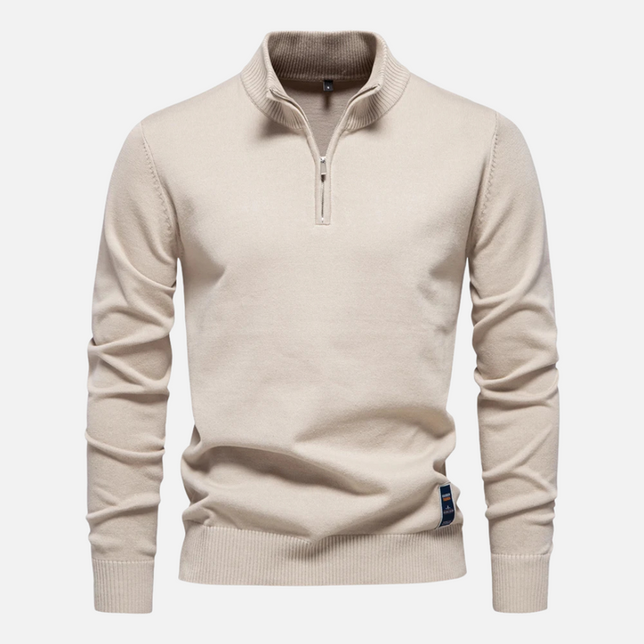 Cian - Lightweight Zip-Up Sweater