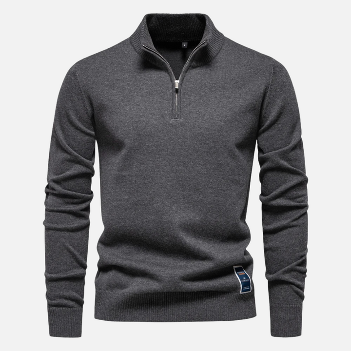 Cian - Lightweight Zip-Up Sweater