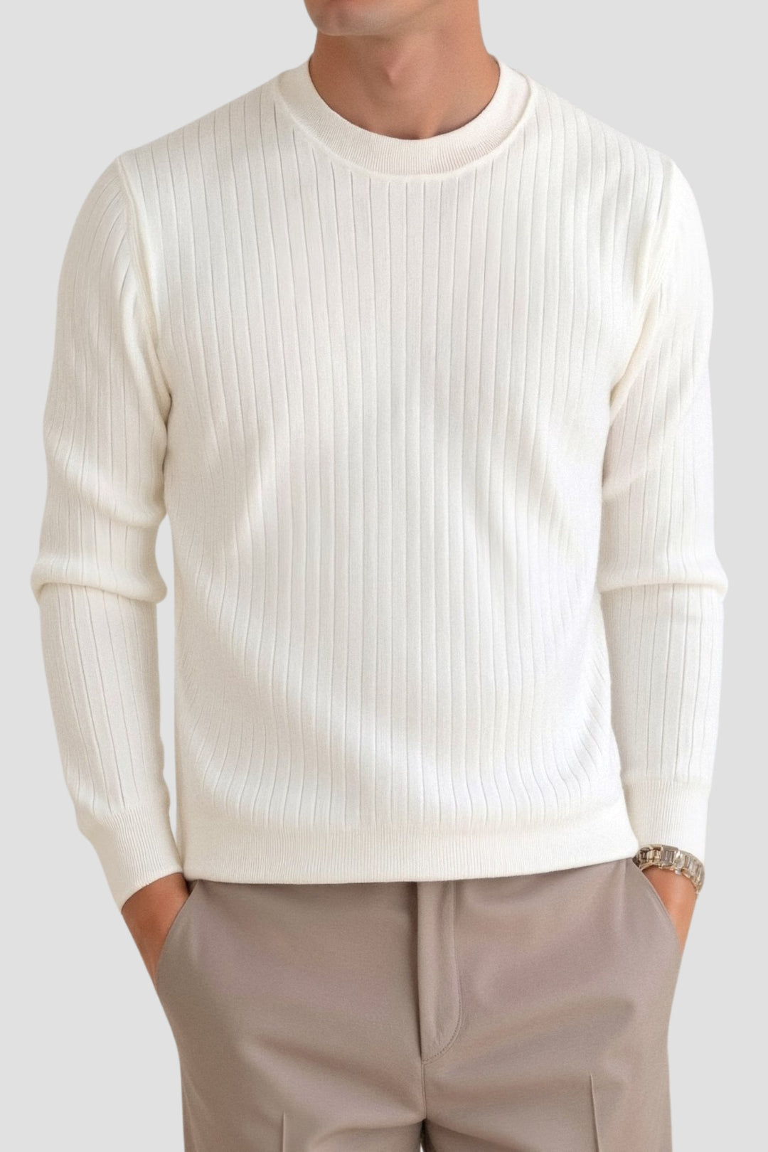 Éanna - Chic Ribbed Sweater