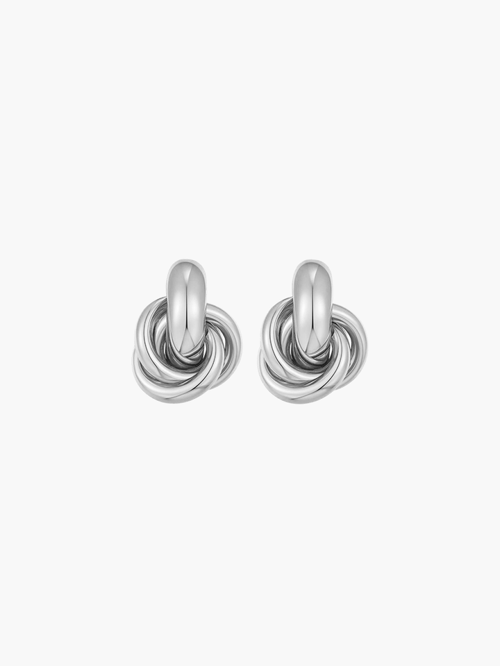 Saoirse - Gold Knot Earrings
