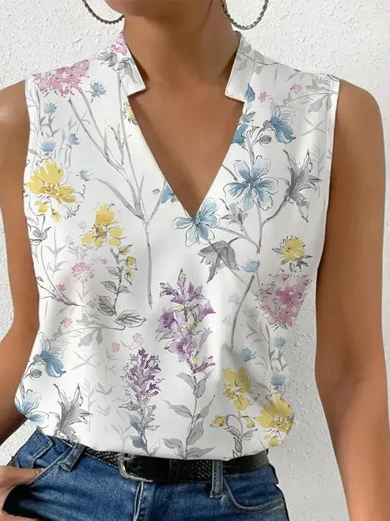 Saoirse - Cozy V-Neck Tee