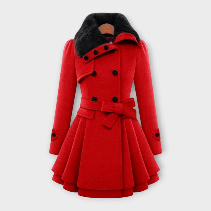 Élodie - Chic Faux Fur Coat