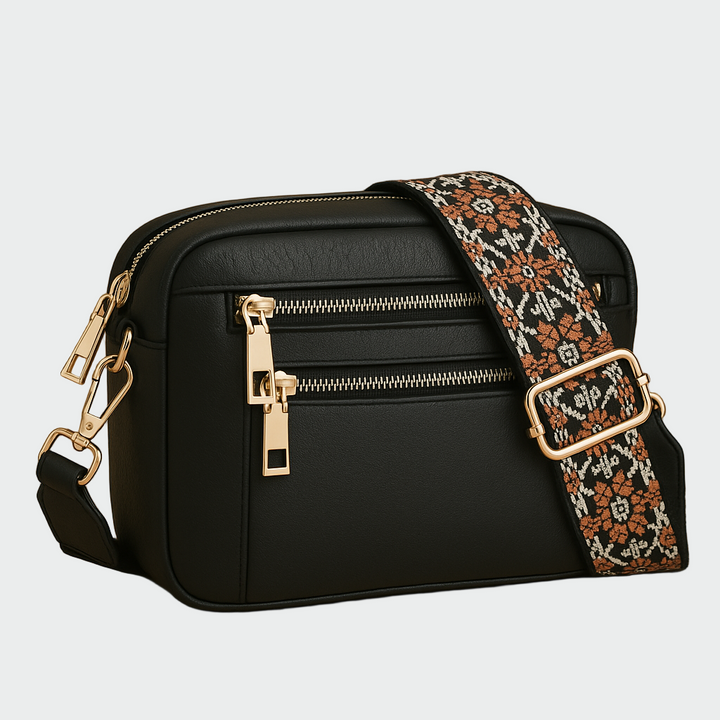 Sinéad - Elegant Black Shoulder Bag