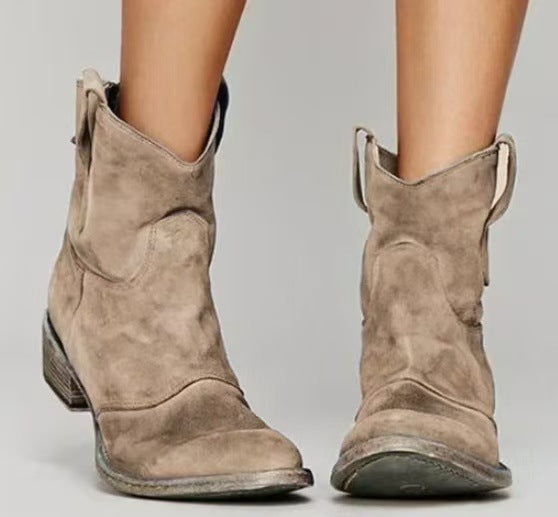 Tríona - Chic Western Booties