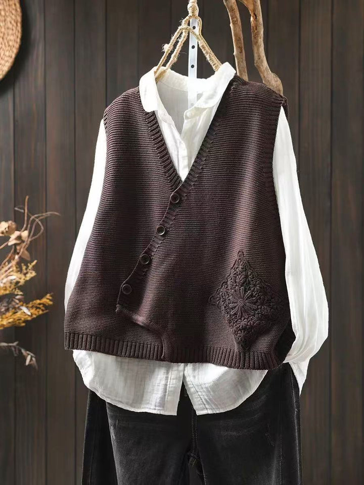 Maeve - Off-Center Cardigan