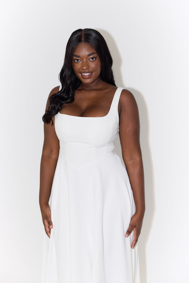 Brighid - Chic Midi Dress