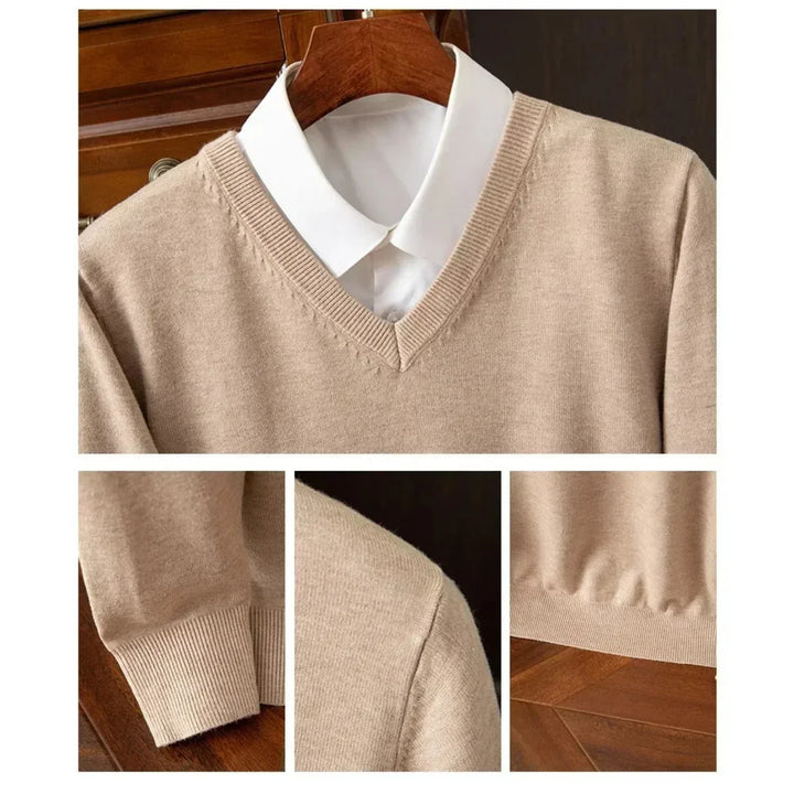 Éanna - Chic V-Neck Sweater