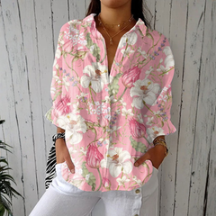 Gobnait - Chic Floral Blouse