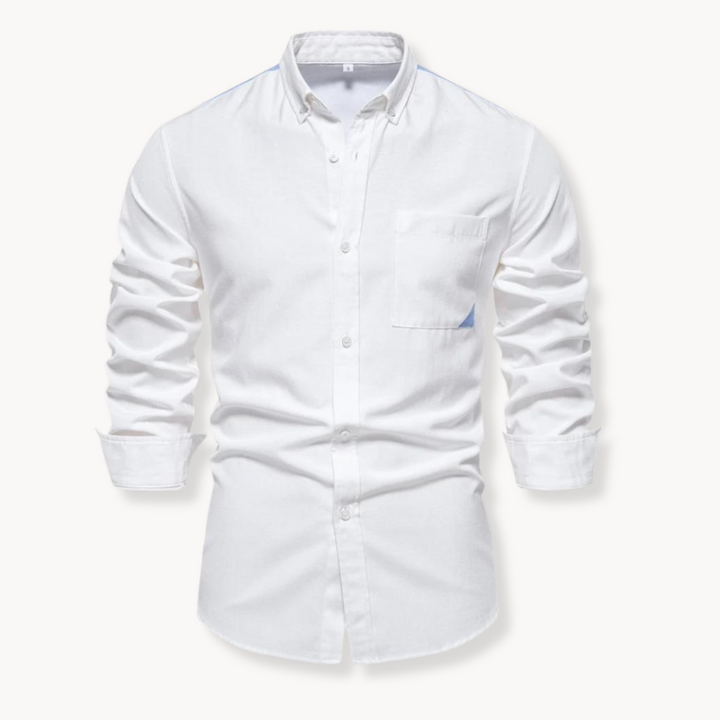 Fionn - Textured Oxford Button-Up