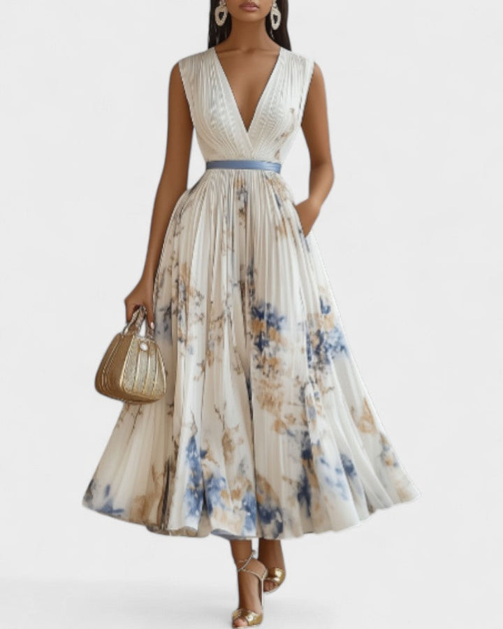 Maeve - Sophisticated Pleated Dress