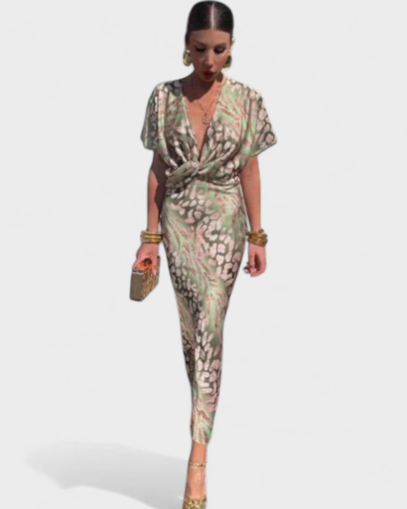 Fiadh - Graceful Floral Dress