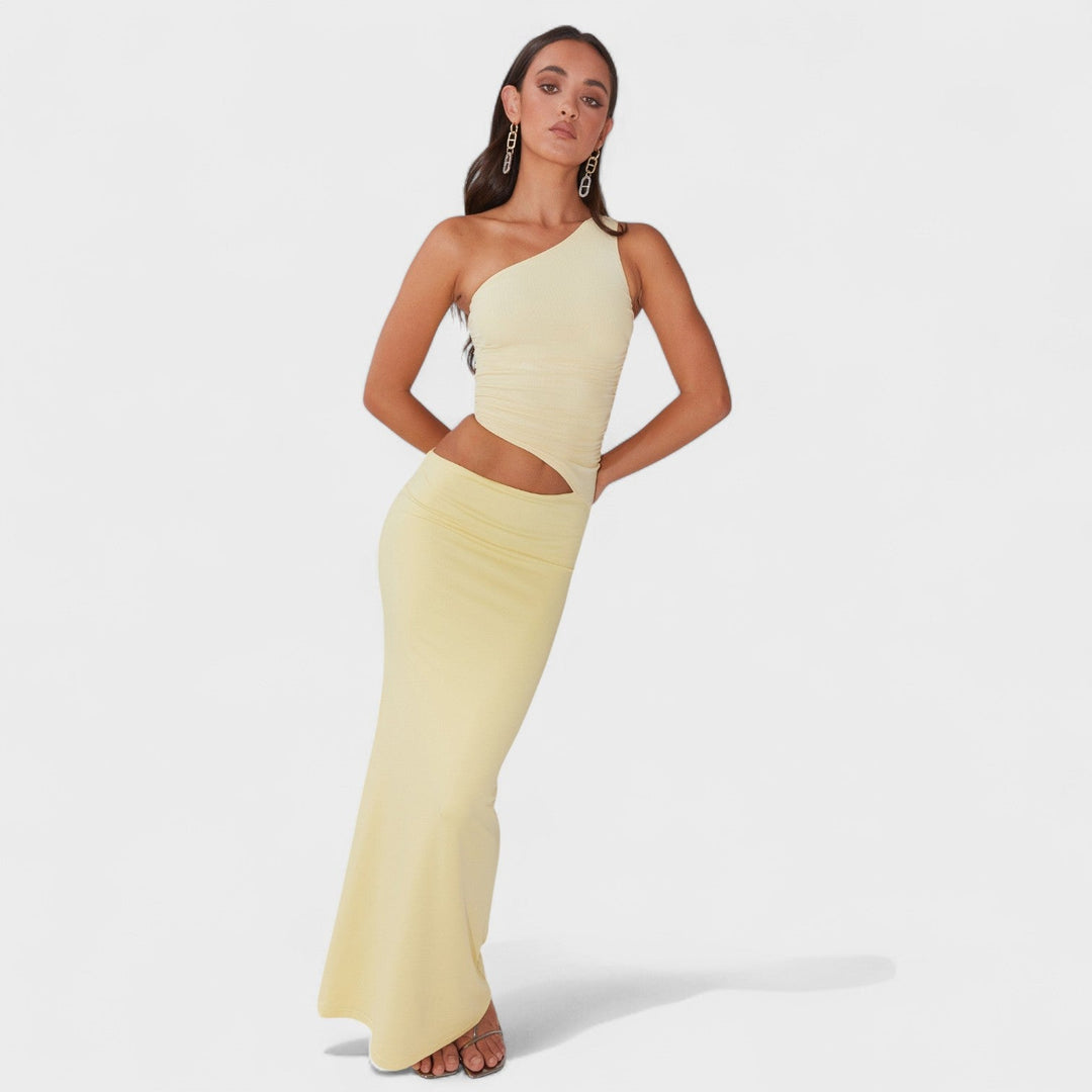 Aoife - Asymmetrical Long Dress