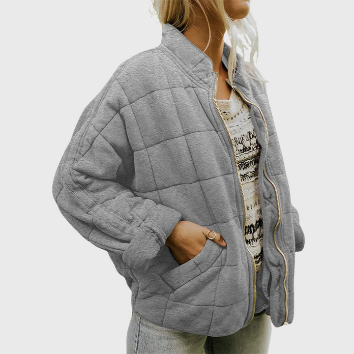Sinéad - Green Quilted Jacket