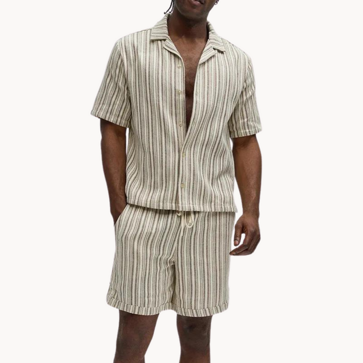 Cian - Textured Polo Ensemble