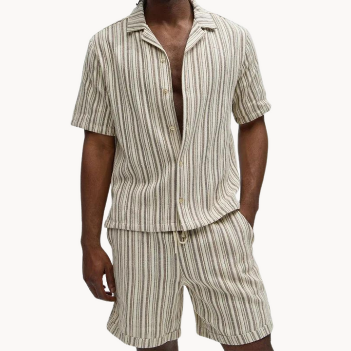 Cian - Textured Polo Ensemble
