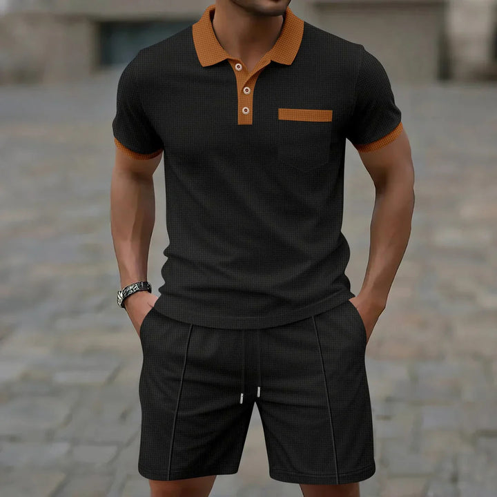 Fionn - Waffle Polo Set