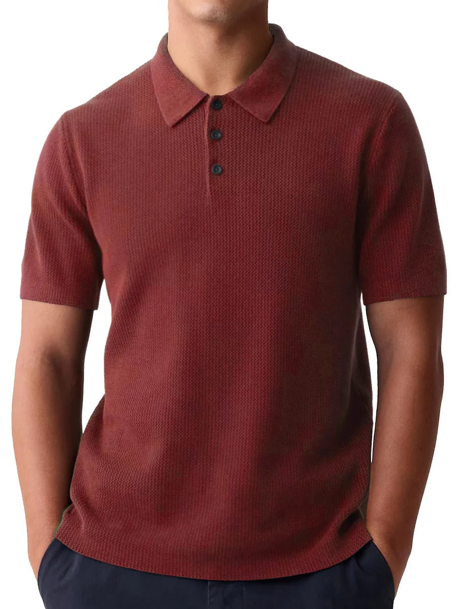 Darragh - Featherweight Polo Top