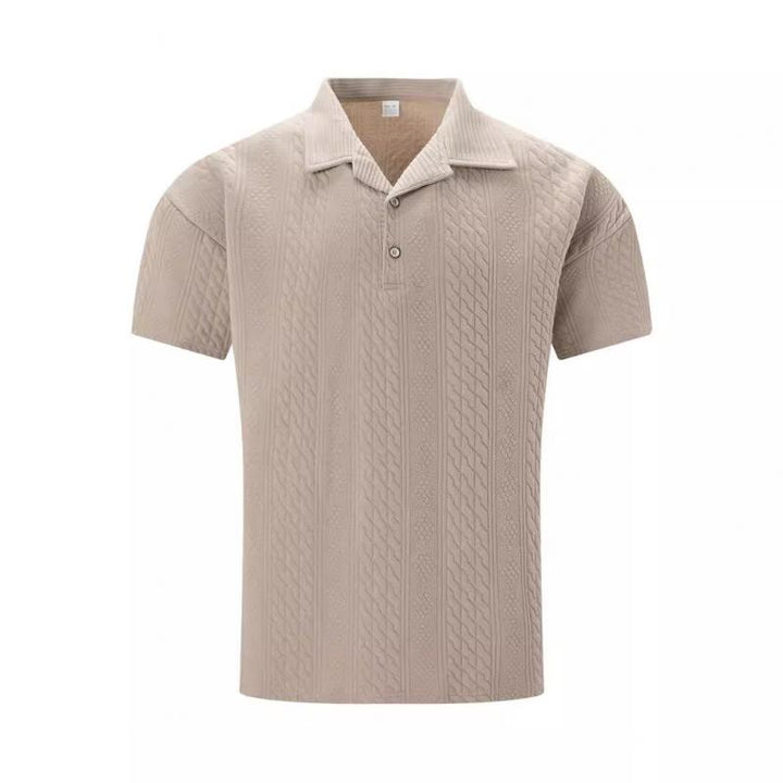 Tadhg - Woven Jacquard Polo