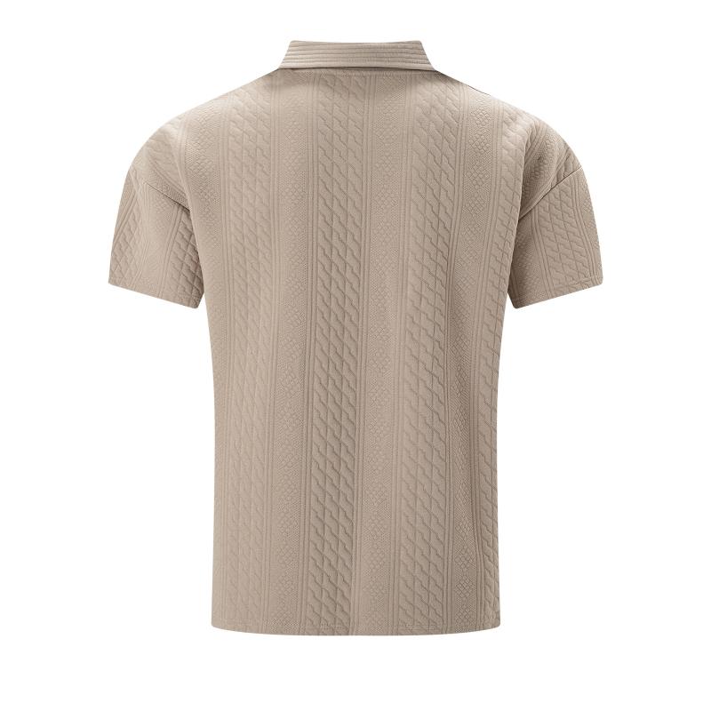 Tadhg - Woven Jacquard Polo
