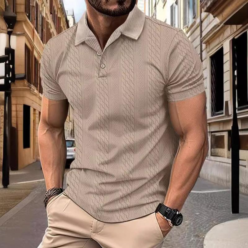 Tadhg - Woven Jacquard Polo