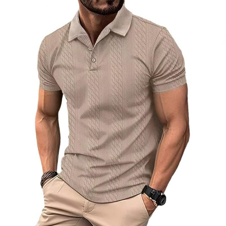 Tadhg - Woven Jacquard Polo