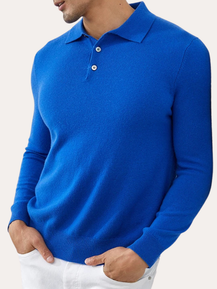 Cian - Elegant Polo Sweater